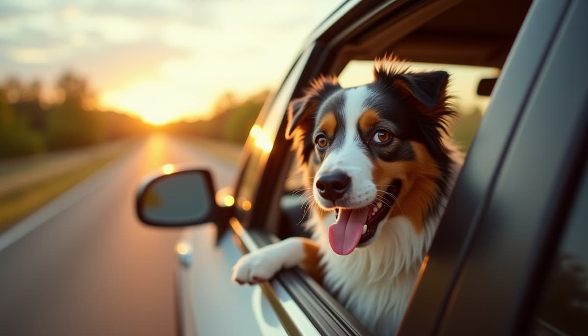 A dog on a walk — Veterinary Orthopedic Specialist in Yonkers, NY for Dogs