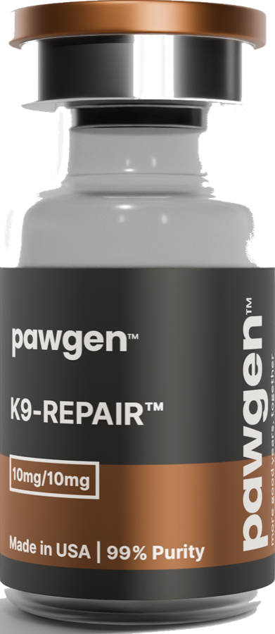 K9-REPAIR vial — BPC-157 + TB-500 in one